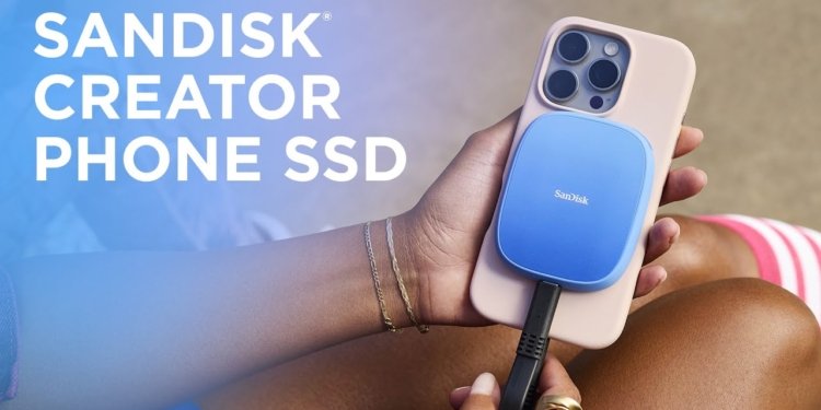 SanDisk 1TB Creator Phone SSD